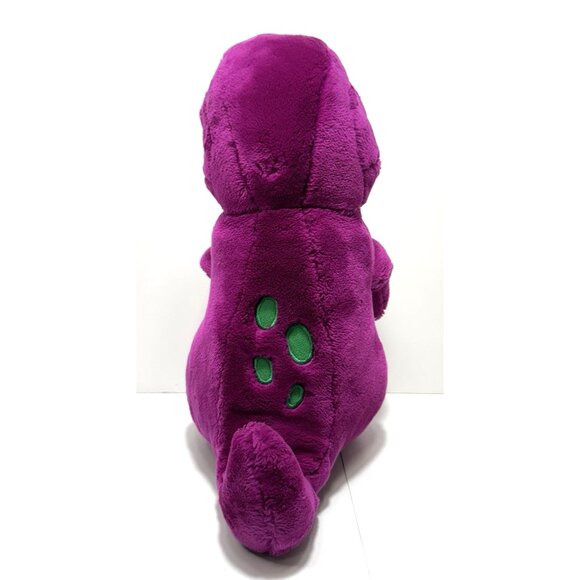 Vintage Barney Purple Dinosaur 20” Plush Stuffed Animal Toy 1992 Lyons Group - Picture 4 of 7
